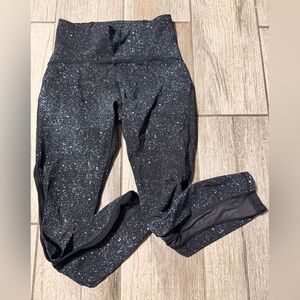 Black and White Speckled Leggings